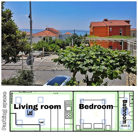 Apartment Del Mar Podstrana Eksteriør bilde